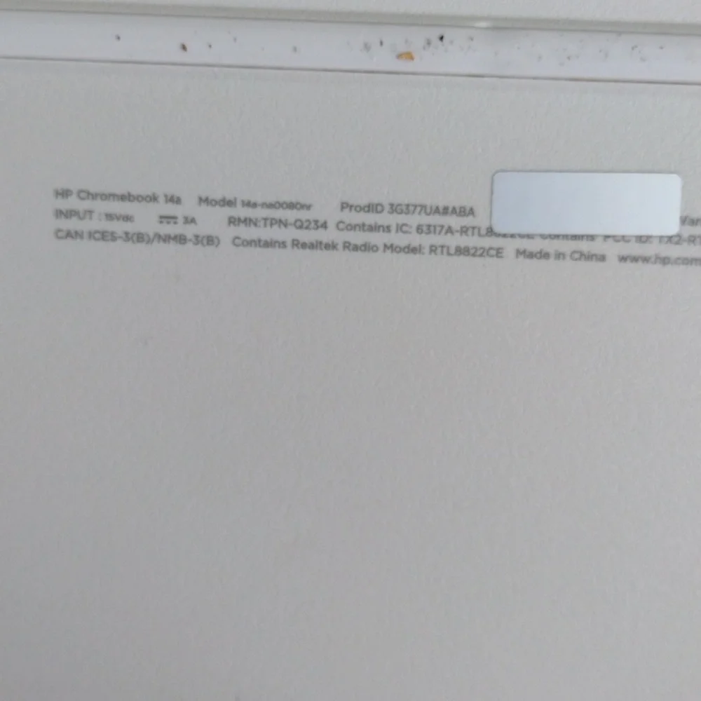 HP Chromebook 14a